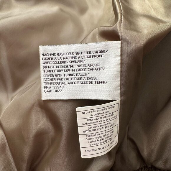 DKNY Women's “Avril” Olive Diamond-Quilted Bomber Jacket (Size XS) - Picture 9 of 11